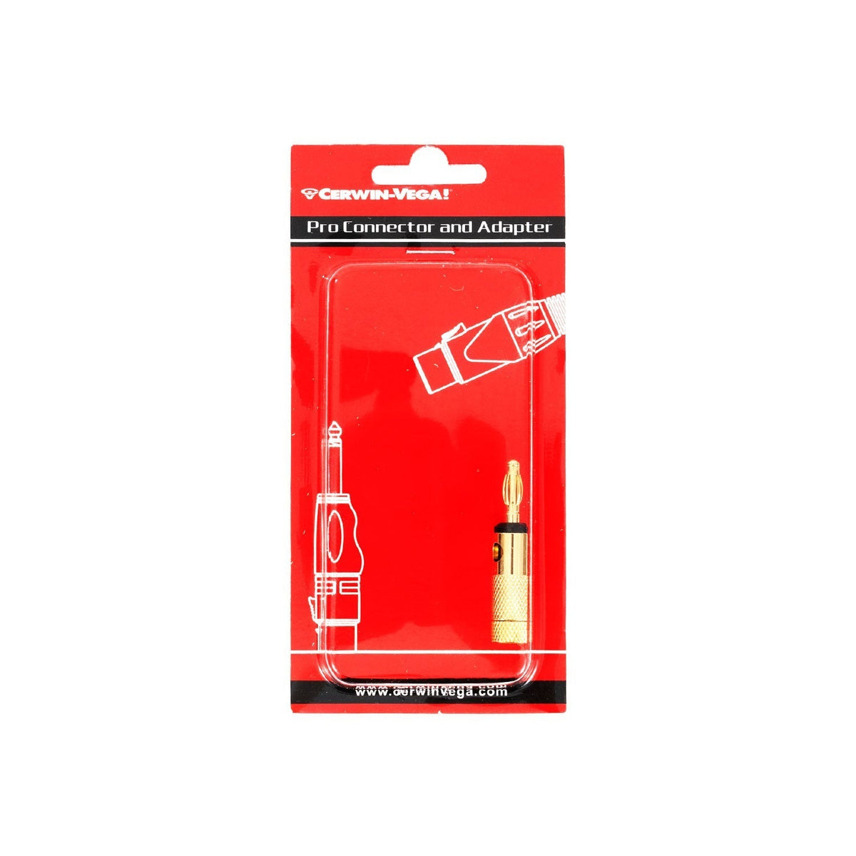 Banana Plug Single Black CBLSBP15B