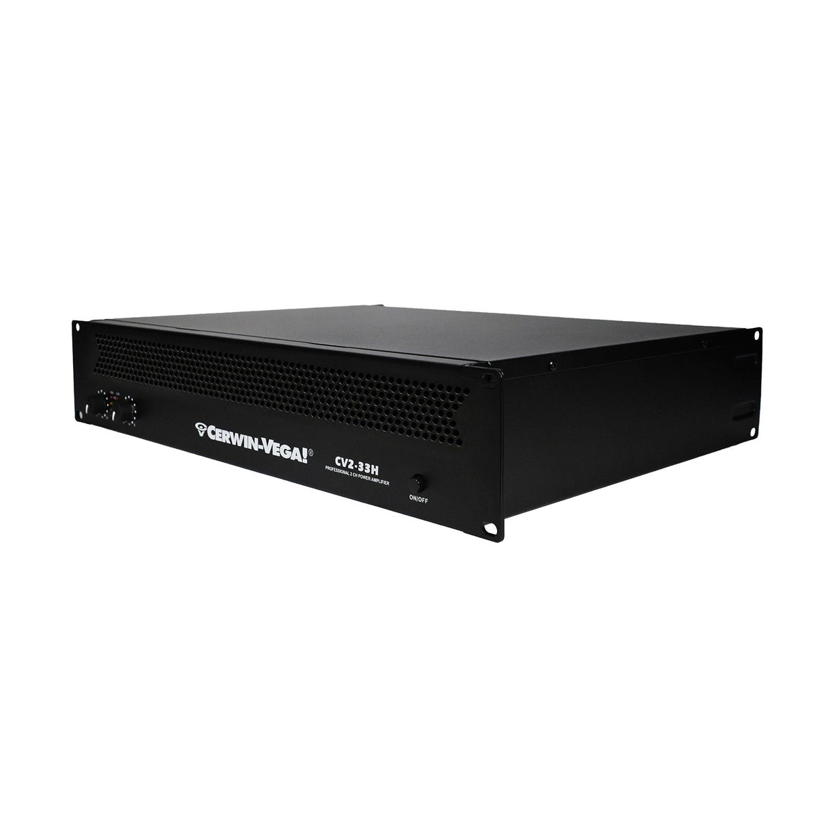 2-Channel Power Audio Amplifier, 2880W 120V-Bridging 8Ω CV2-33H