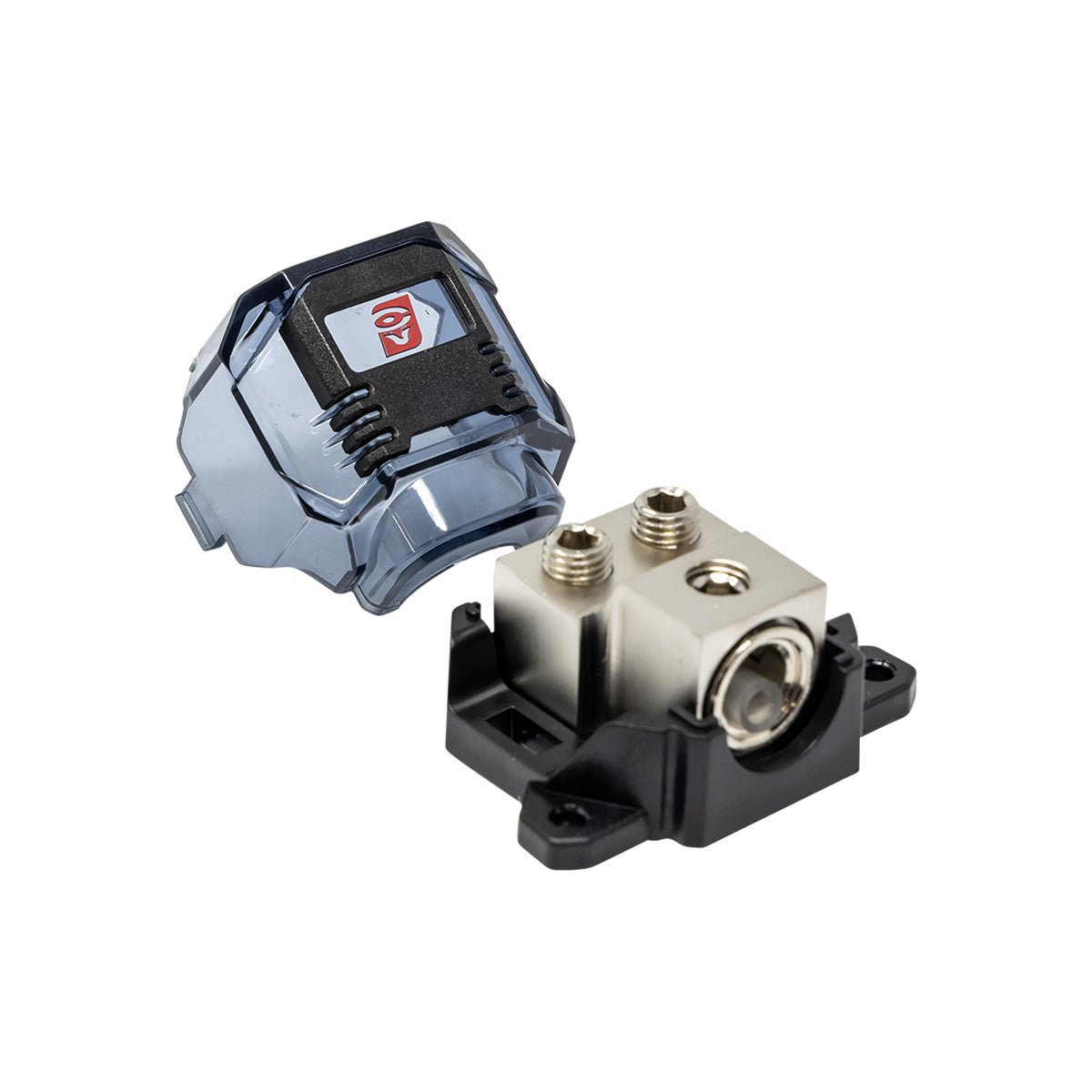 Distribution Block 1-1/0 Gauge Input/4 Gauge Reducer to 2-4 Gauge Outputs/8 Gauge Reducer DB124