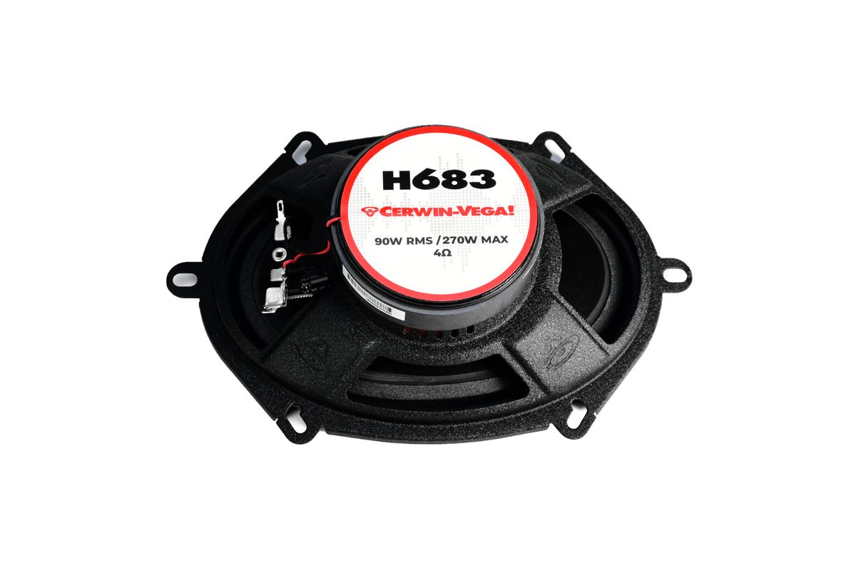 HED Series 6x8 Inch 3-Way Triaxial Speakers H683