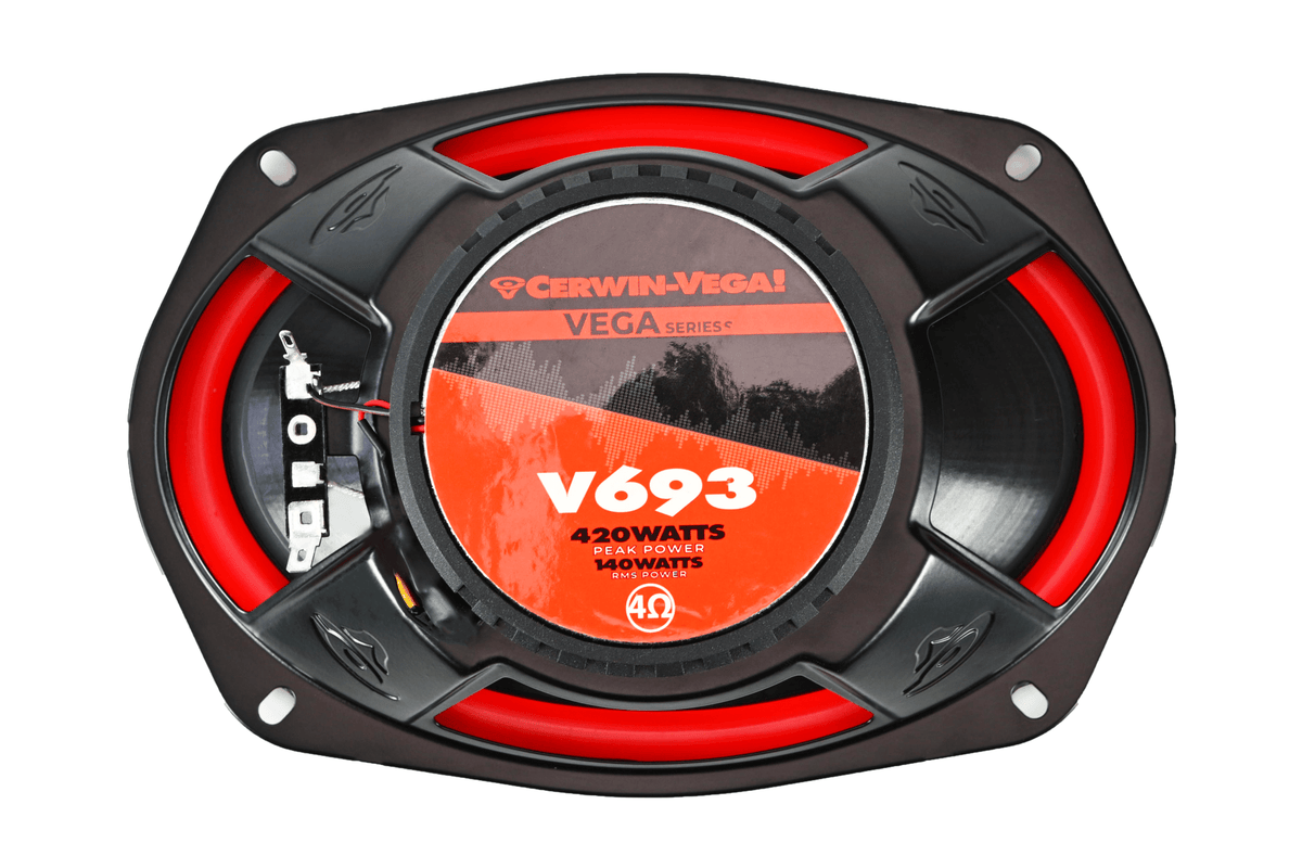 Vega Series 6x9 Inch 3-Way Triaxial Speakers V693