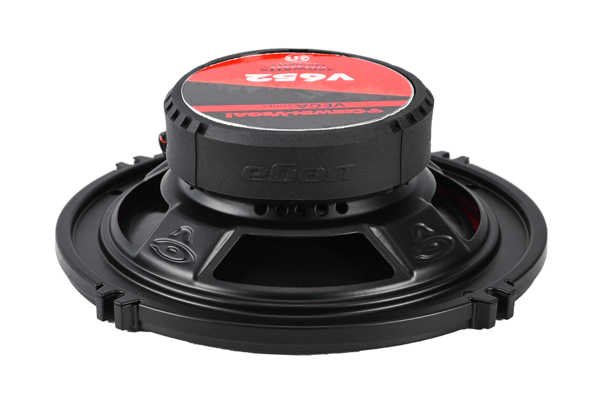 Vega Series 6.5 Inch 2-Way 2-Ohm Coaxial Speakers V652