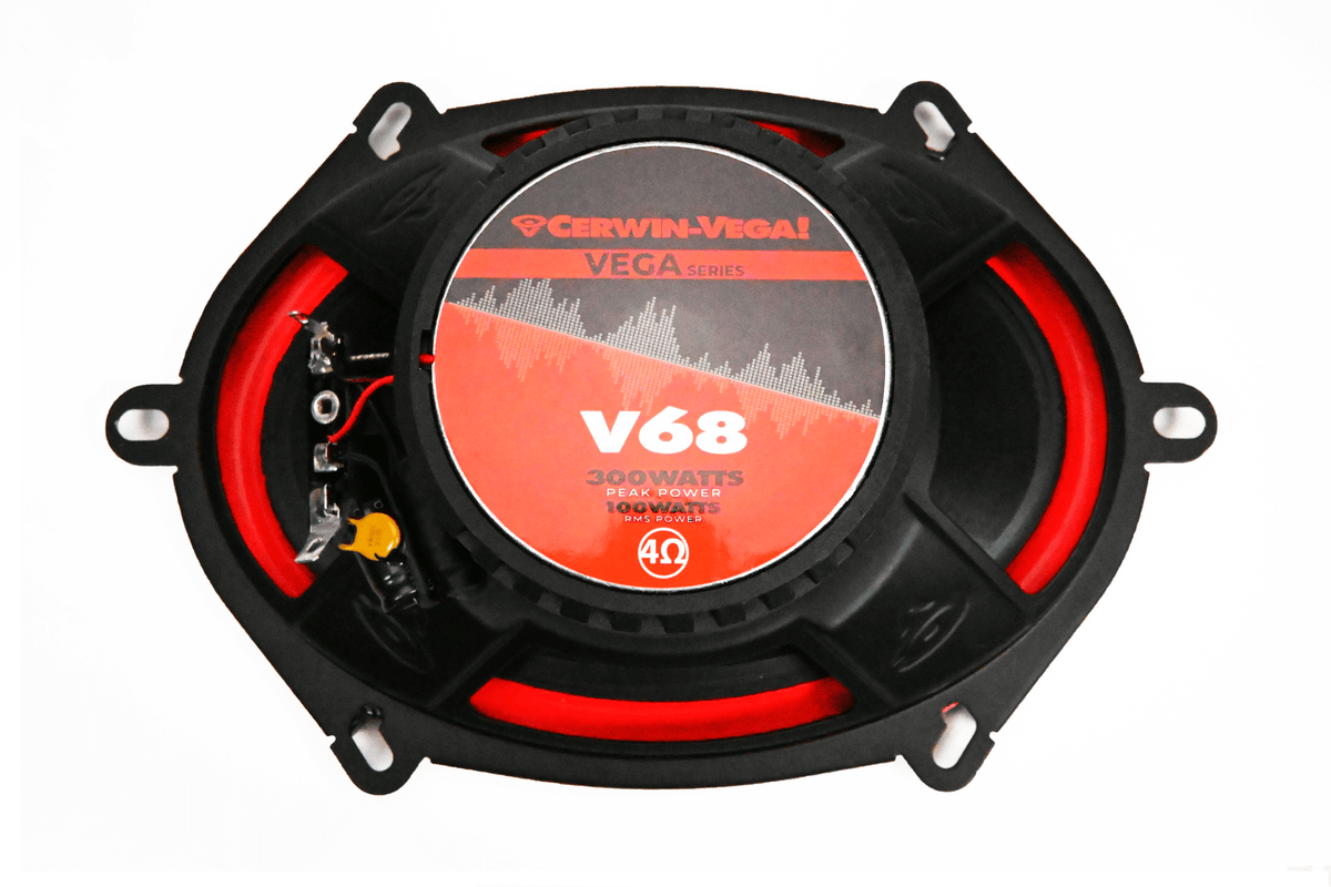 Vega Series 6x8 Inch 2-Way Coaxial Speakers V68
