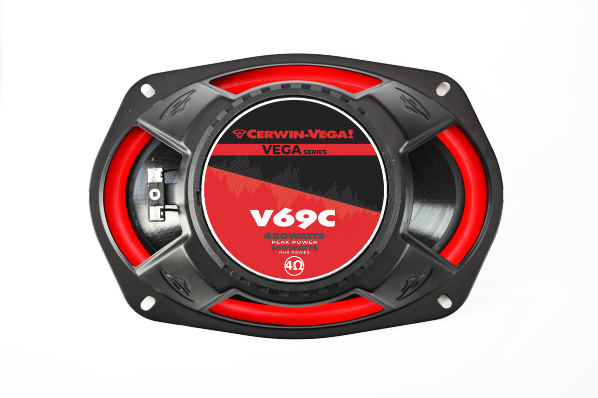 Vega Series 6x9 Inch 2-Way Component Speakers V69C